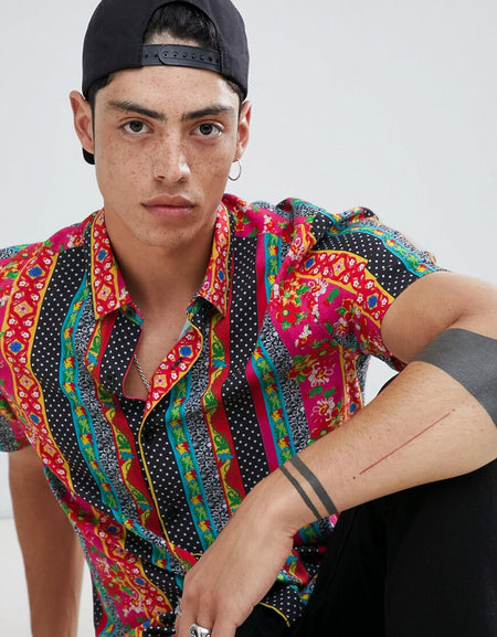 Blue Lace Long Sleeve Dress