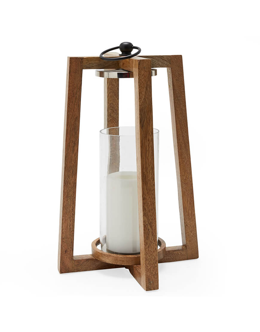 Scandinavian Wooden Lantern